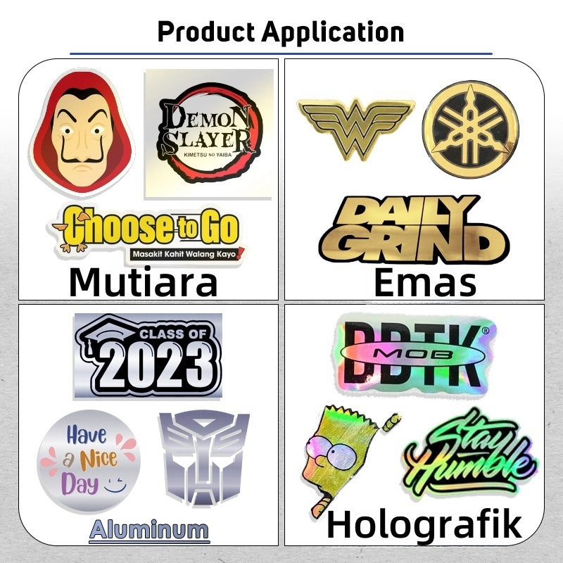 PP&PET Sticker