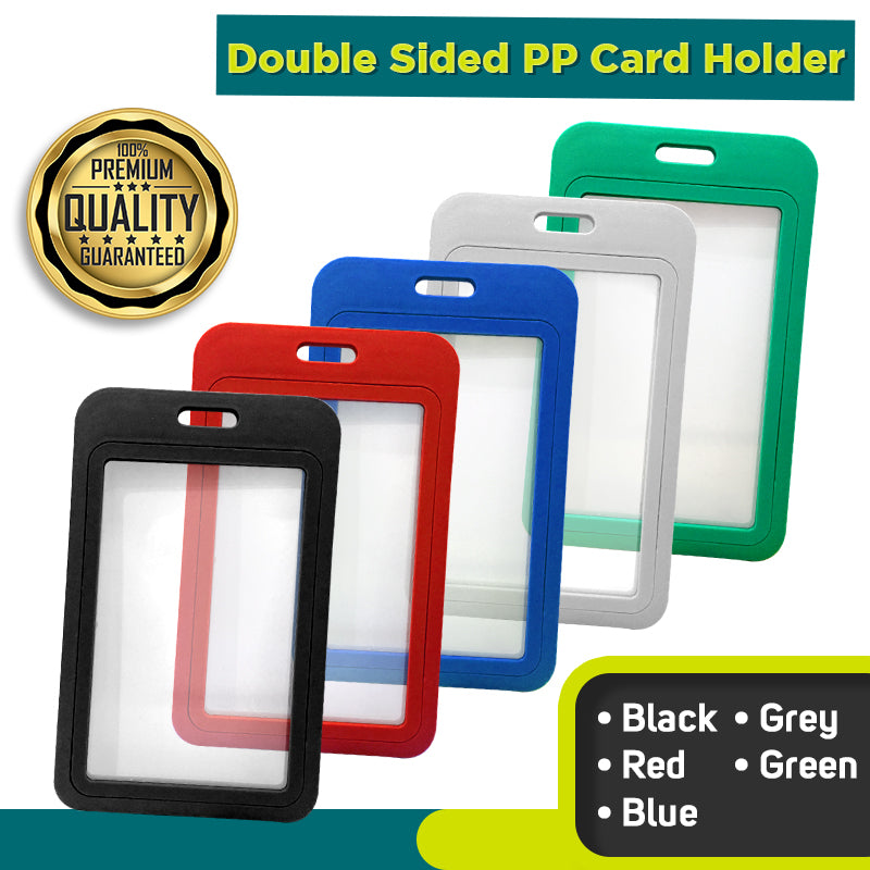 Double Sided ID Card Holder