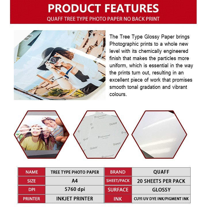 Glossy Kertas Foto