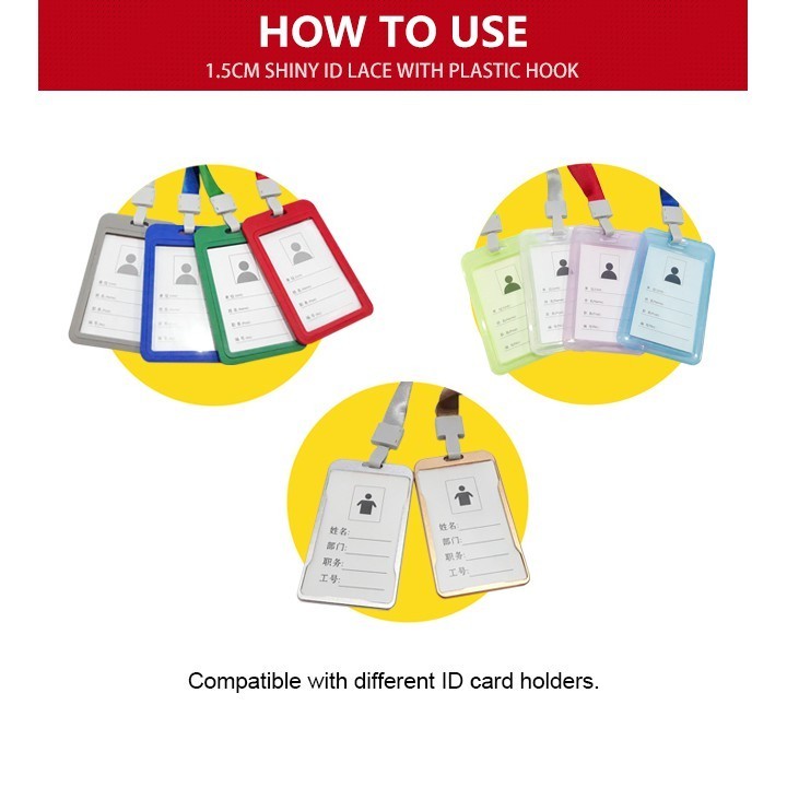 ID Card Holder Transparent