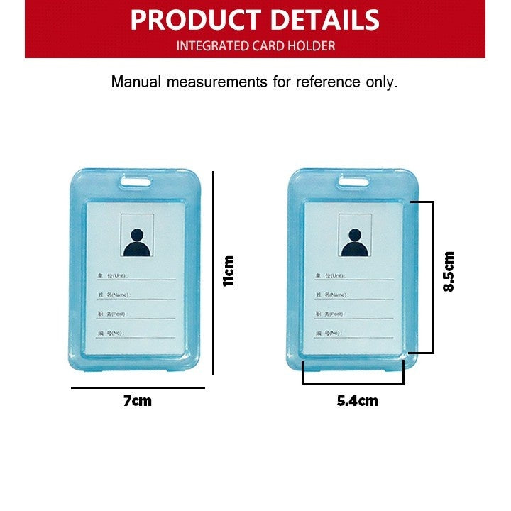 ID Card Holder Transparent