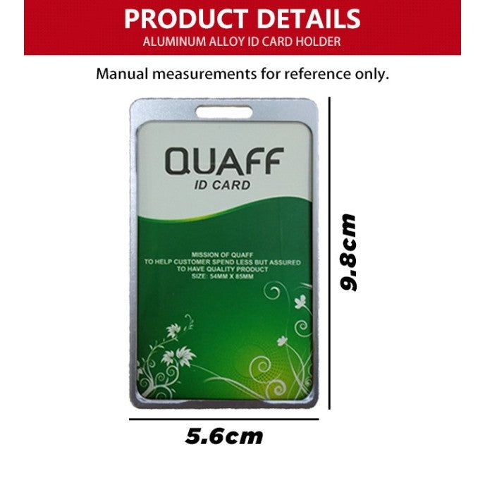 ID Card Holder Aluminum