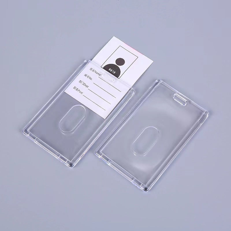 Id Card Acrylic Transparan