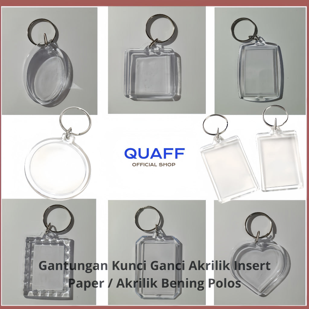Gantungan Kunci Akrilik