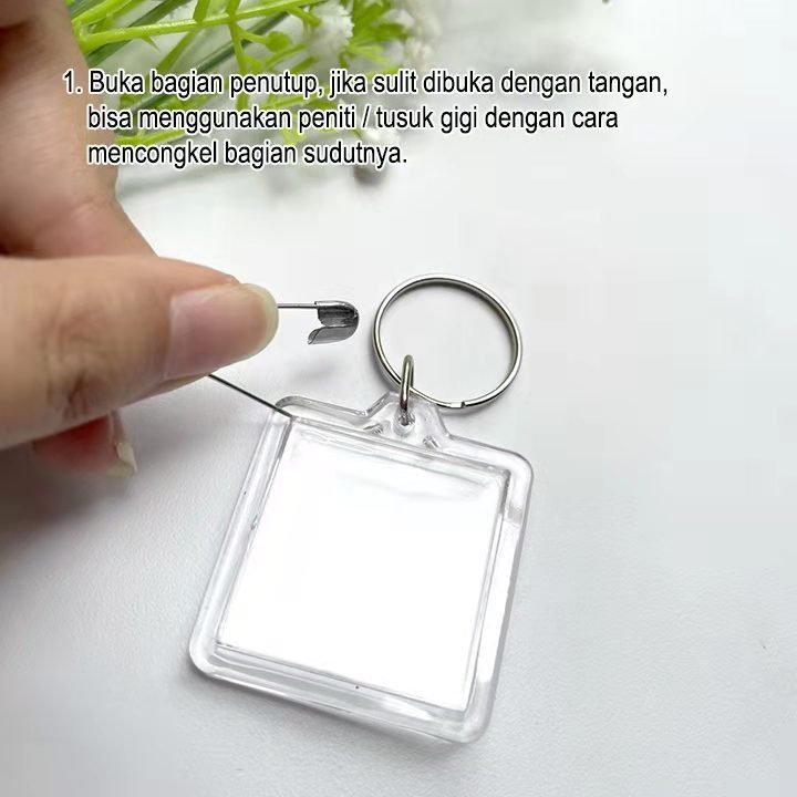 Gantungan Kunci Akrilik